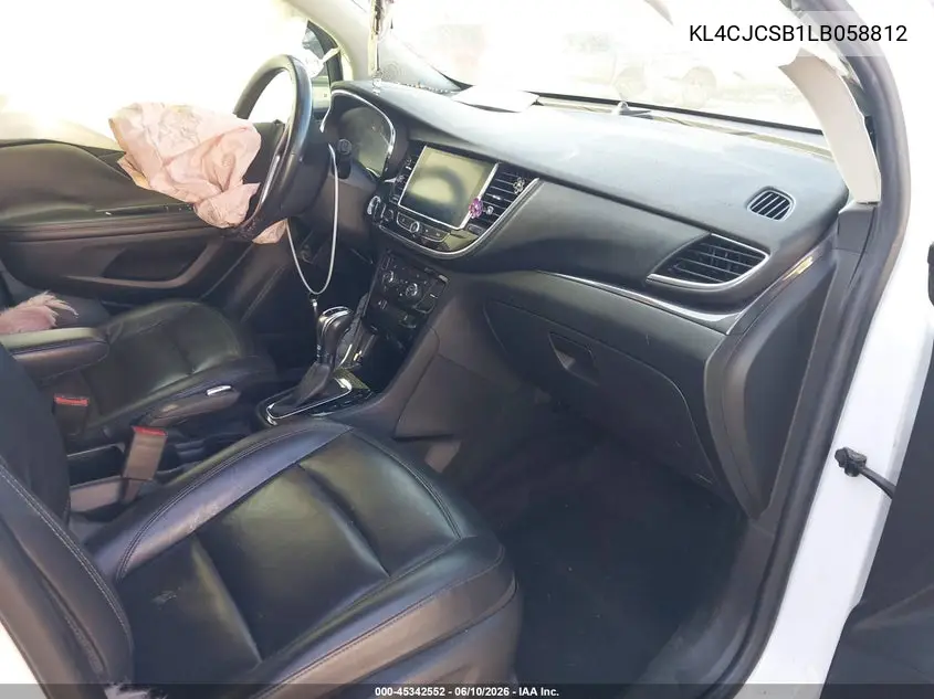 2020 Buick Encore Fwd Essence VIN: KL4CJCSB1LB058812 Lot: 45342552
