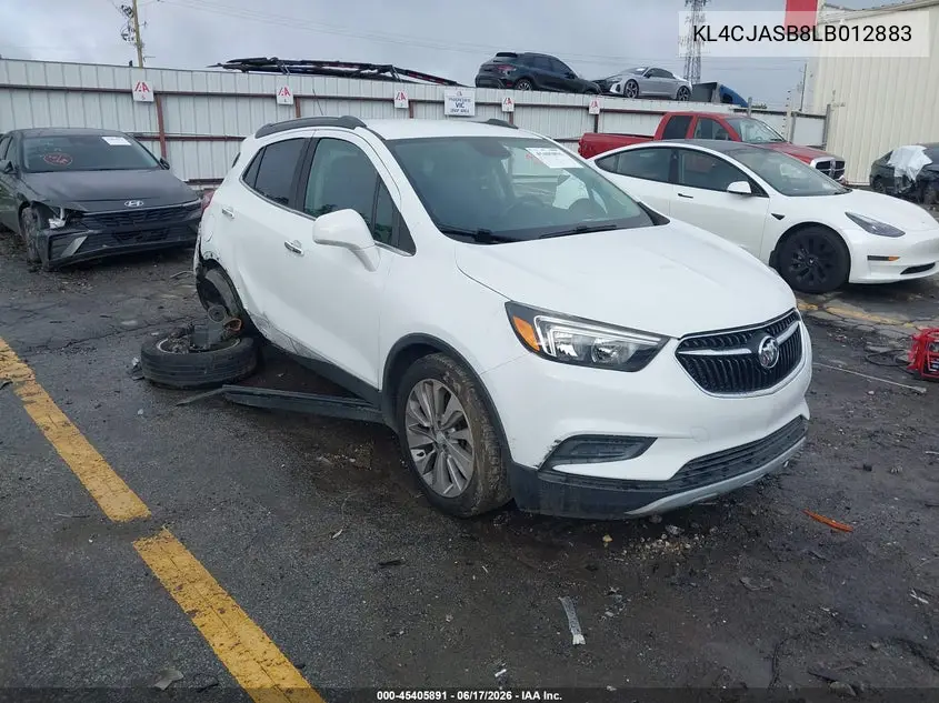 2020 Buick Encore Fwd Preferred VIN: KL4CJASB8LB012883 Lot: 45405891