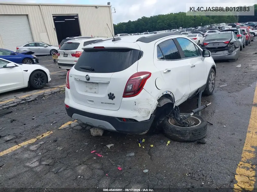 2020 Buick Encore Fwd Preferred VIN: KL4CJASB8LB012883 Lot: 45405891