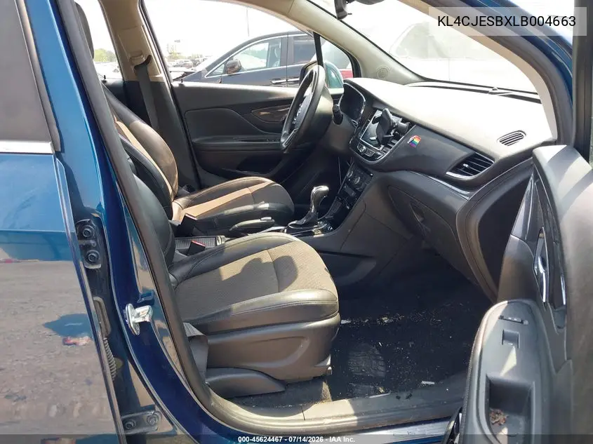 2020 Buick Encore Awd Preferred VIN: KL4CJESBXLB004663 Lot: 45624467