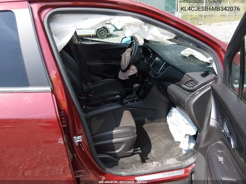 2021 Buick Encore Awd Preferred VIN: KL4CJESB6MB342076 Lot: 45639728