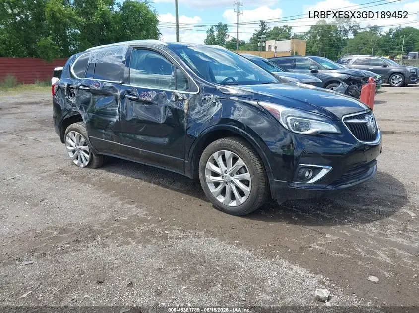 LRBFXESX3GD189452 2016 Buick Envision Premium I