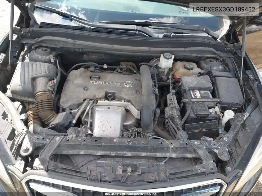 LRBFXESX3GD189452 2016 Buick Envision Premium I