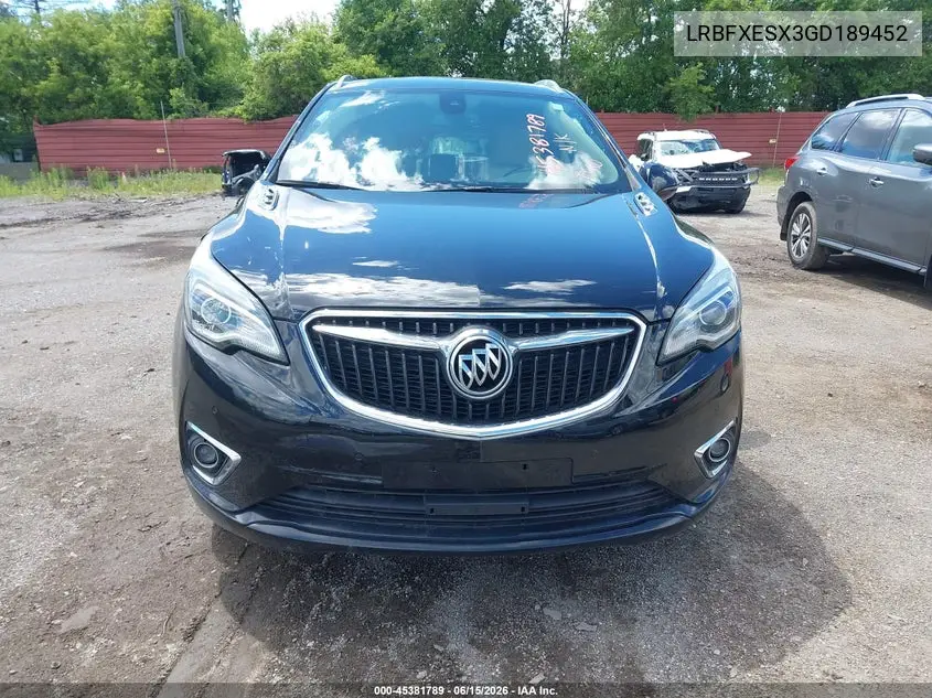 LRBFXESX3GD189452 2016 Buick Envision Premium I