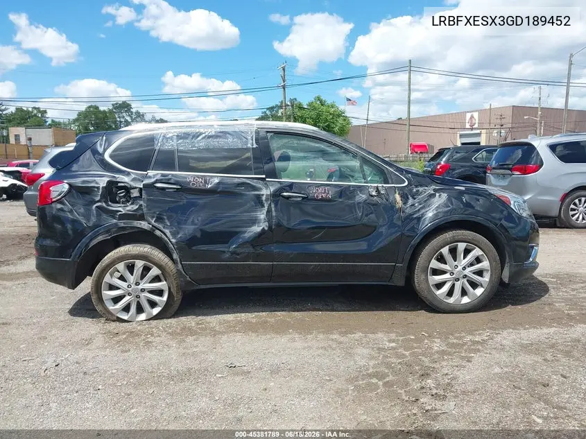 LRBFXESX3GD189452 2016 Buick Envision Premium I