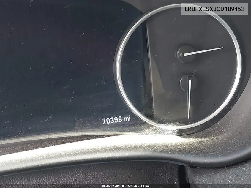 LRBFXESX3GD189452 2016 Buick Envision Premium I