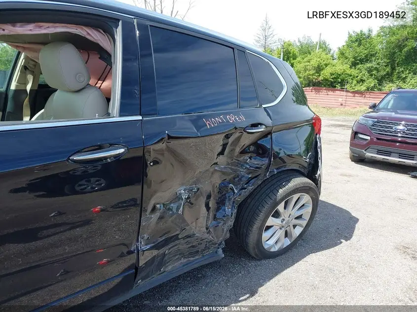 LRBFXESX3GD189452 2016 Buick Envision Premium I