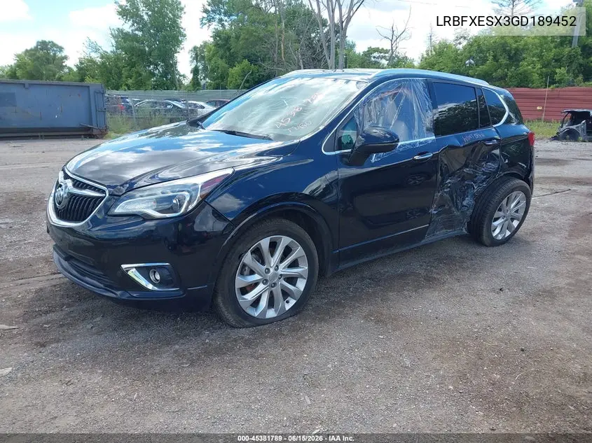 LRBFXESX3GD189452 2016 Buick Envision Premium I