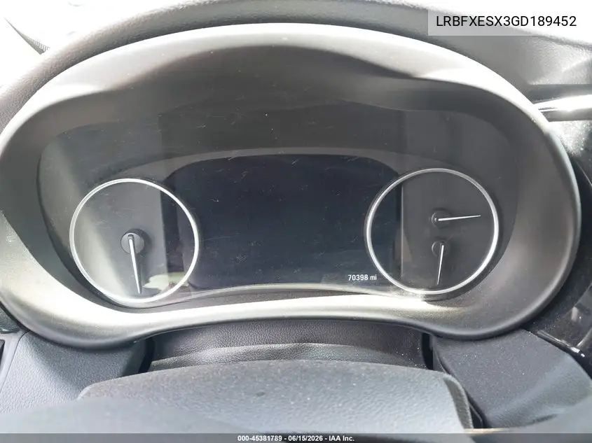 LRBFXESX3GD189452 2016 Buick Envision Premium I