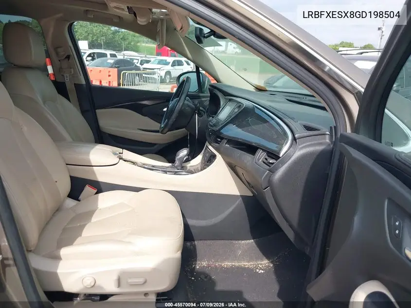 2016 Buick Envision Premium I VIN: LRBFXESX8GD198504 Lot: 45570094