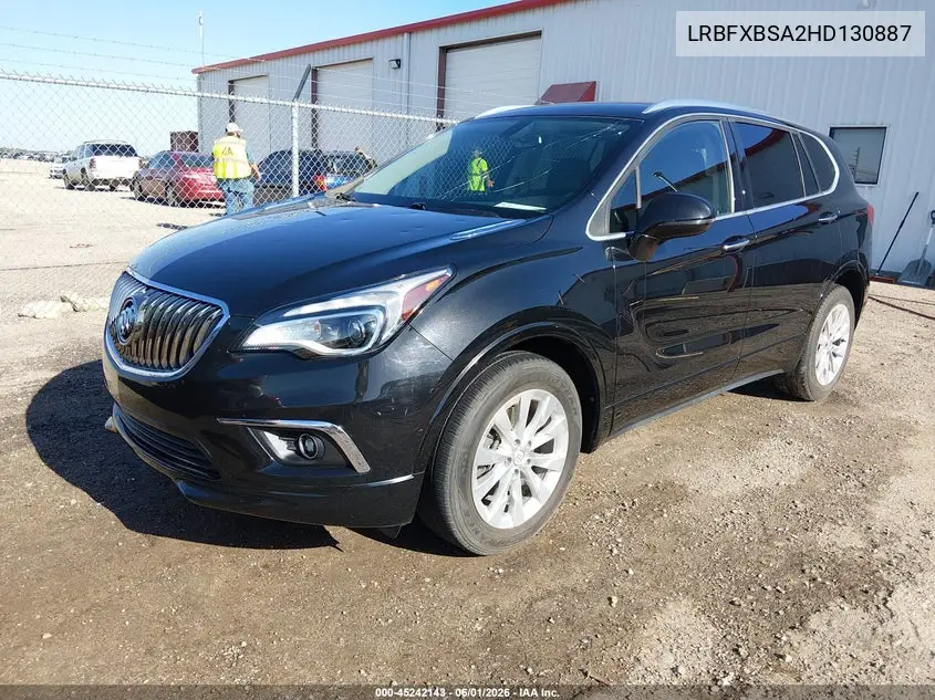 2017 Buick Envision Essence VIN: LRBFXBSA2HD130887 Lot: 45242143