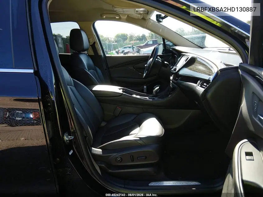 2017 Buick Envision Essence VIN: LRBFXBSA2HD130887 Lot: 45242143