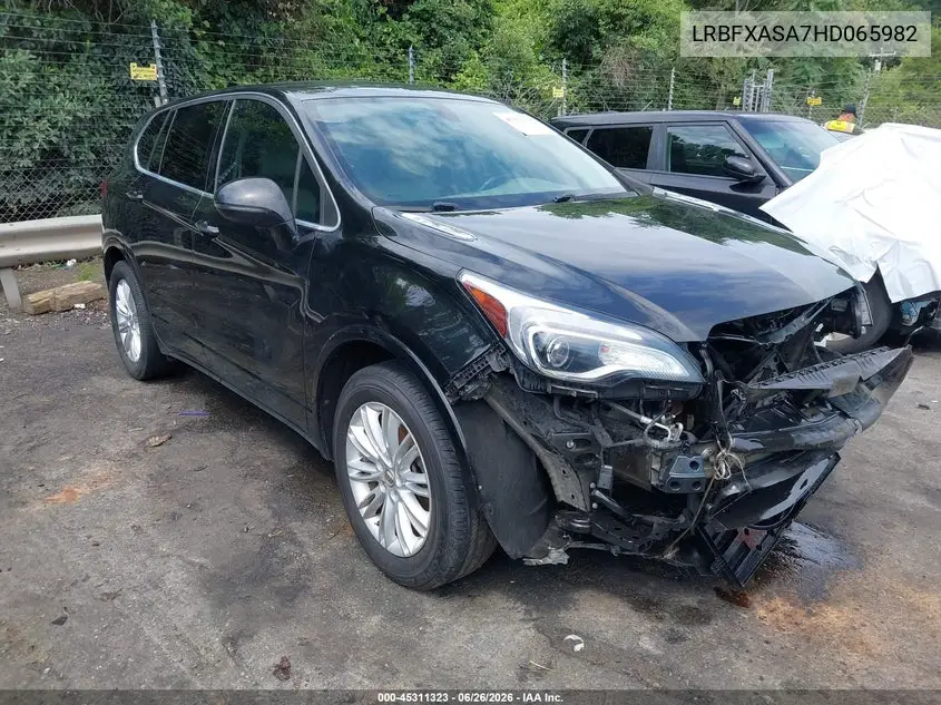 2017 Buick Envision Preferred VIN: LRBFXASA7HD065982 Lot: 45311323