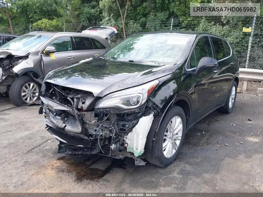 2017 Buick Envision Preferred VIN: LRBFXASA7HD065982 Lot: 45311323