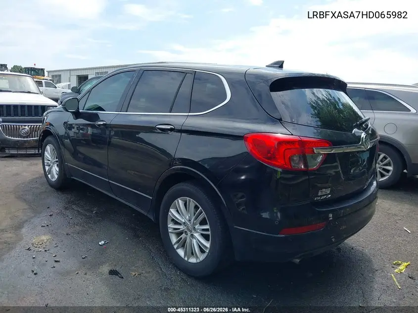2017 Buick Envision Preferred VIN: LRBFXASA7HD065982 Lot: 45311323