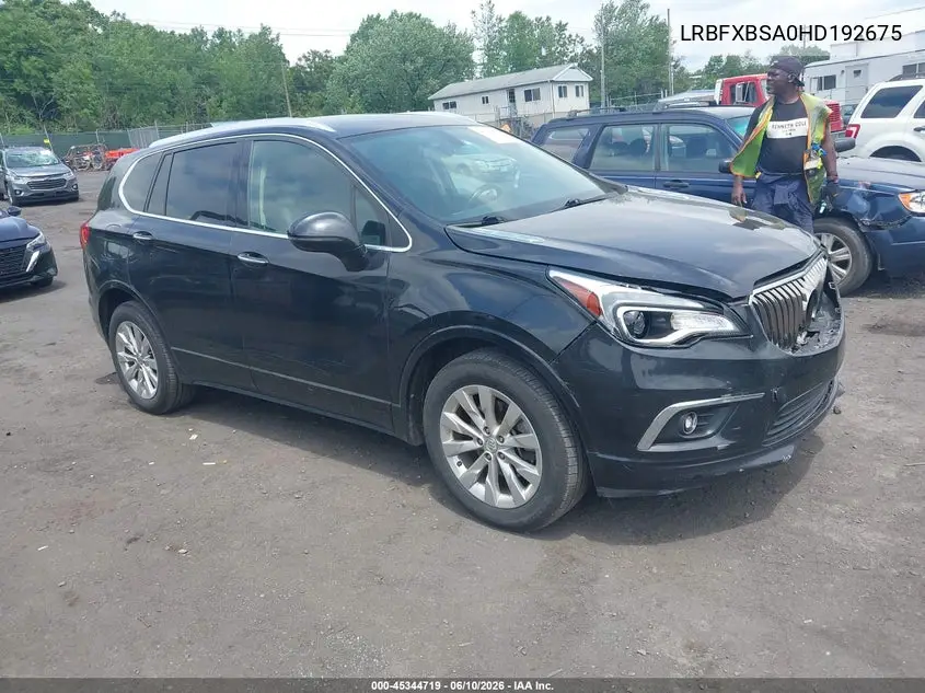 2017 Buick Envision Essence VIN: LRBFXBSA0HD192675 Lot: 45344719