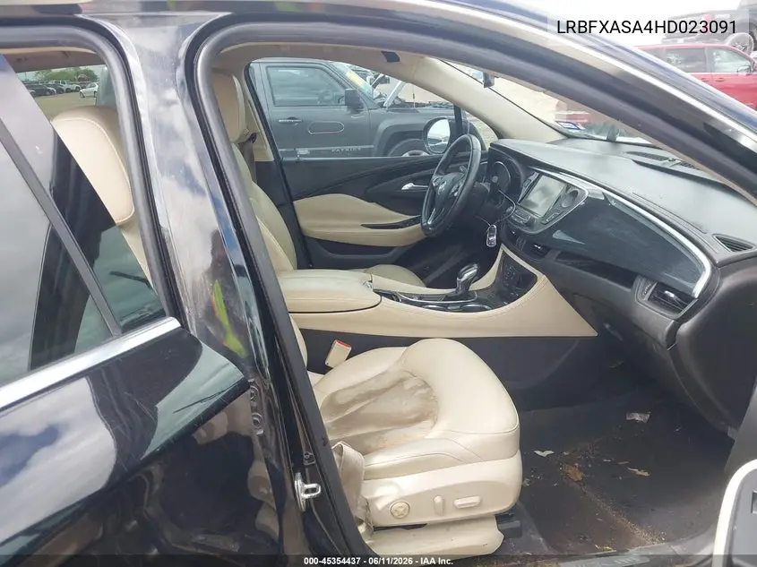 2017 Buick Envision Preferred VIN: LRBFXASA4HD023091 Lot: 45354437