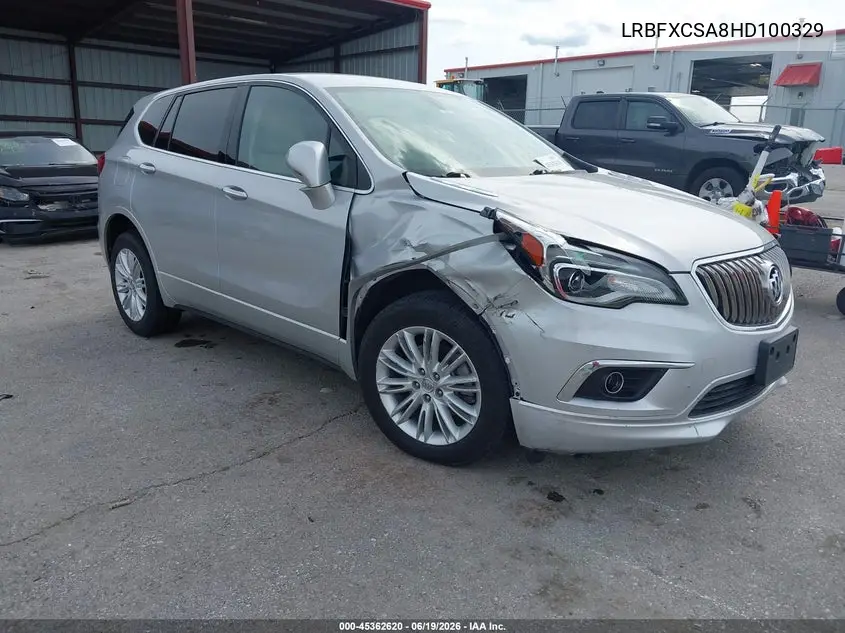 2017 Buick Envision Preferred VIN: LRBFXCSA8HD100329 Lot: 45362620