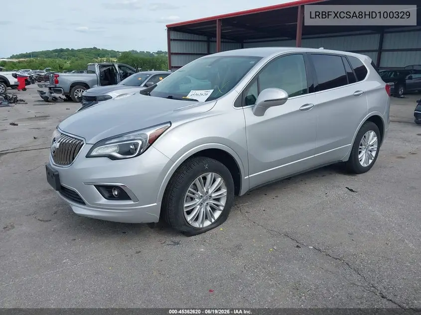 2017 Buick Envision Preferred VIN: LRBFXCSA8HD100329 Lot: 45362620
