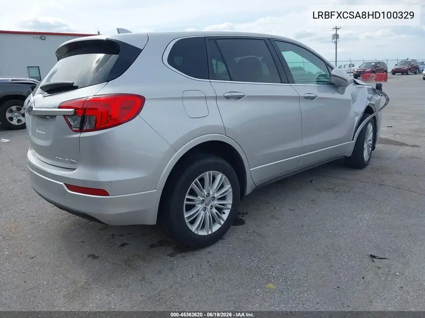 2017 Buick Envision Preferred VIN: LRBFXCSA8HD100329 Lot: 45362620