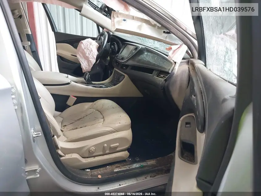 2017 Buick Envision Essence VIN: LRBFXBSA1HD039576 Lot: 45374066