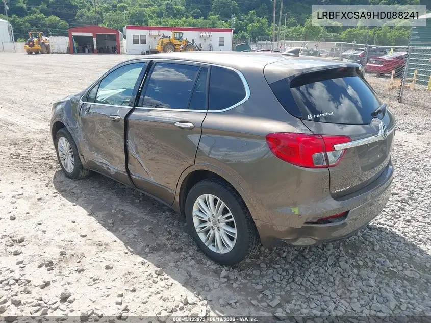 2017 Buick Envision Preferred VIN: LRBFXCSA9HD088241 Lot: 45423973