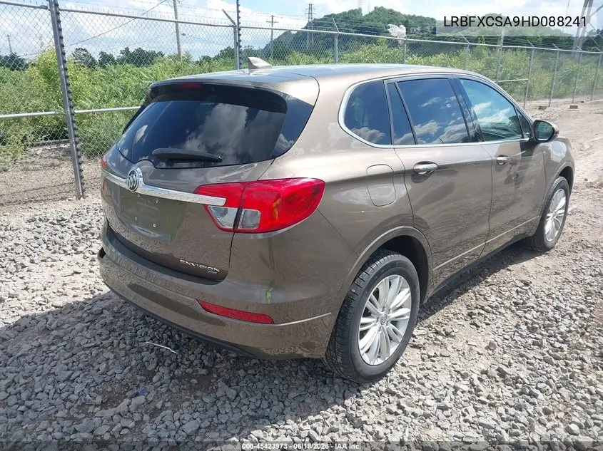 2017 Buick Envision Preferred VIN: LRBFXCSA9HD088241 Lot: 45423973