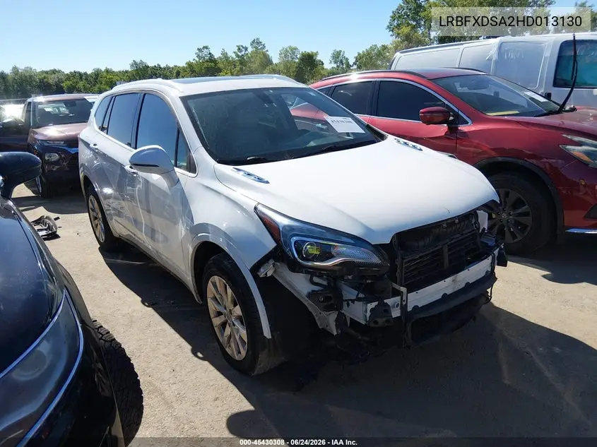 2017 Buick Envision Essence VIN: LRBFXDSA2HD013130 Lot: 45430308