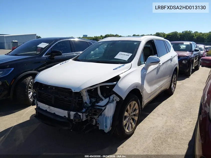 2017 Buick Envision Essence VIN: LRBFXDSA2HD013130 Lot: 45430308