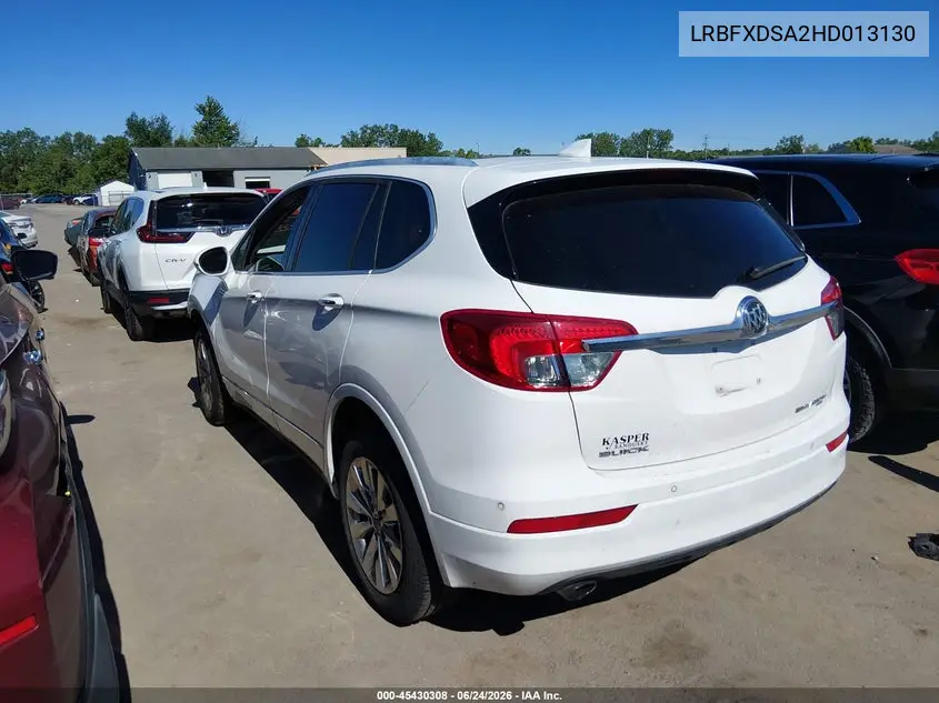 2017 Buick Envision Essence VIN: LRBFXDSA2HD013130 Lot: 45430308