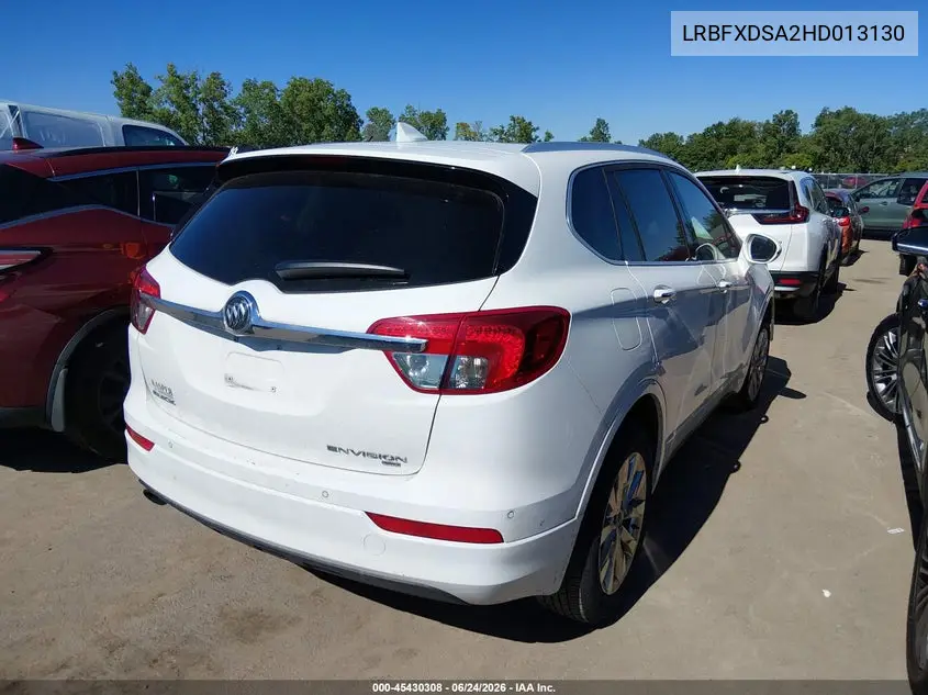 2017 Buick Envision Essence VIN: LRBFXDSA2HD013130 Lot: 45430308