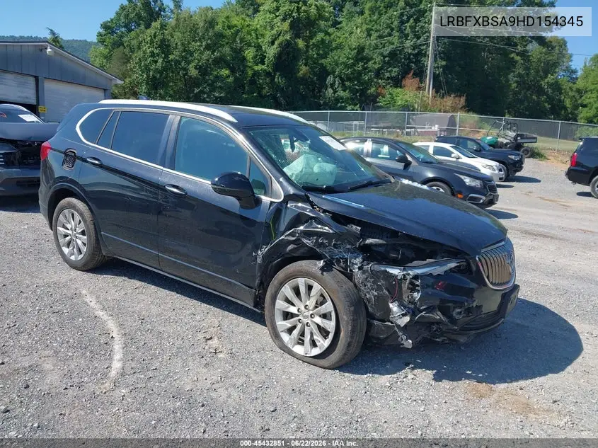 2017 Buick Envision Essence VIN: LRBFXBSA9HD154345 Lot: 45432851