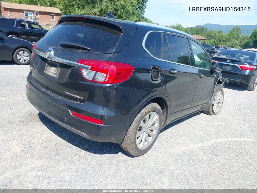 2017 Buick Envision Essence VIN: LRBFXBSA9HD154345 Lot: 45432851
