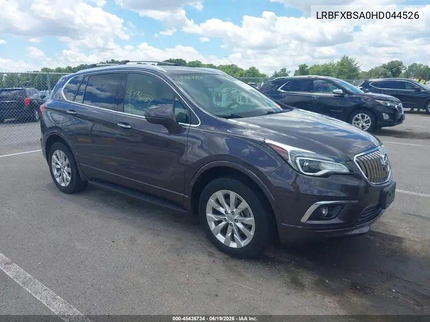 2017 Buick Envision Essence VIN: LRBFXBSA0HD044526 Lot: 45436734