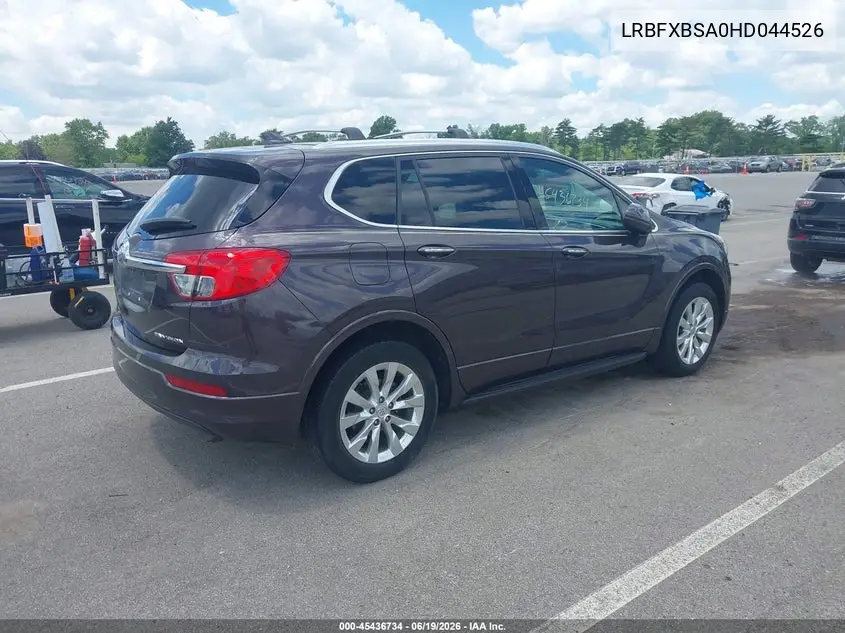 2017 Buick Envision Essence VIN: LRBFXBSA0HD044526 Lot: 45436734