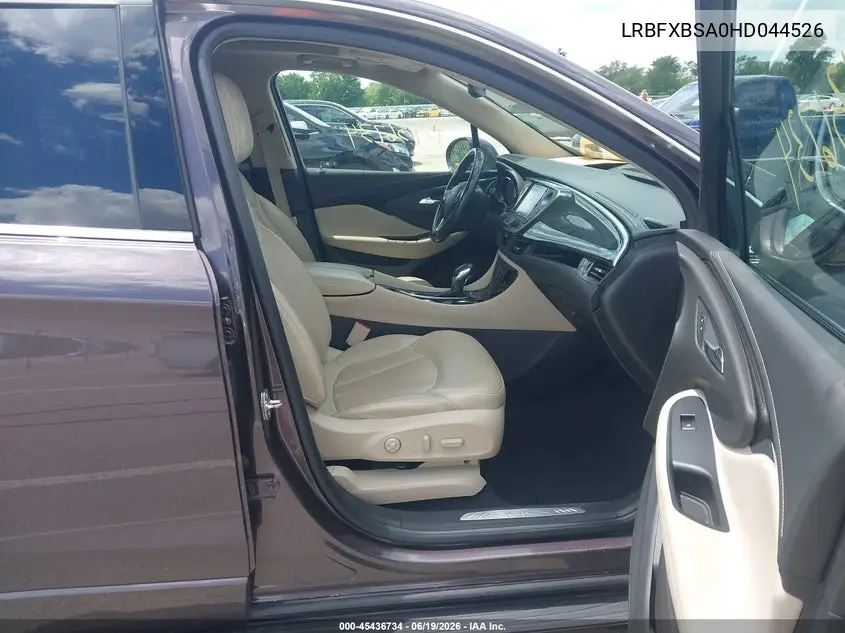 2017 Buick Envision Essence VIN: LRBFXBSA0HD044526 Lot: 45436734