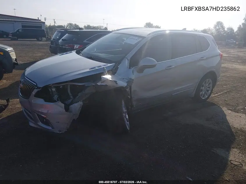 2017 Buick Envision Essence VIN: LRBFXBSA7HD235862 Lot: 45516707