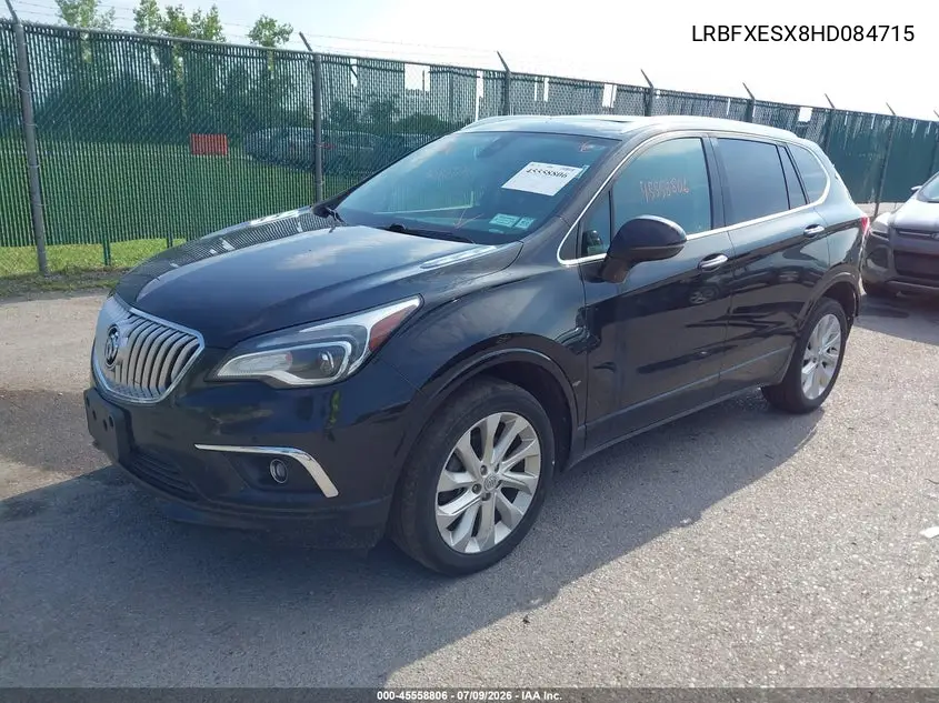 2017 Buick Envision Premium I VIN: LRBFXESX8HD084715 Lot: 45558806