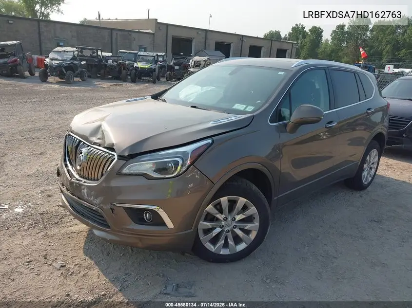 2017 Buick Envision Essence VIN: LRBFXDSA7HD162763 Lot: 45580134