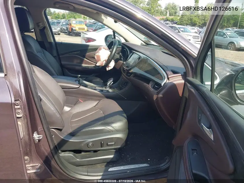 2017 Buick Envision Essence VIN: LRBFXBSA6HD126616 Lot: 45600309