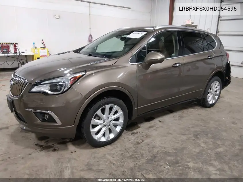 2017 Buick Envision Premium Ii VIN: LRBFXFSX0HD054596 Lot: 45608073