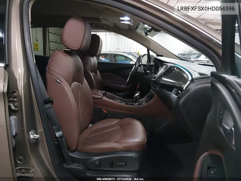 2017 Buick Envision Premium Ii VIN: LRBFXFSX0HD054596 Lot: 45608073