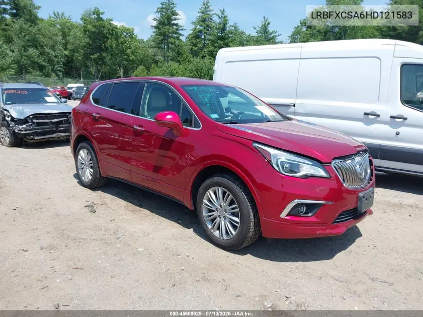 2017 Buick Envision Preferred VIN: LRBFXCSA6HD121583 Lot: 45609929