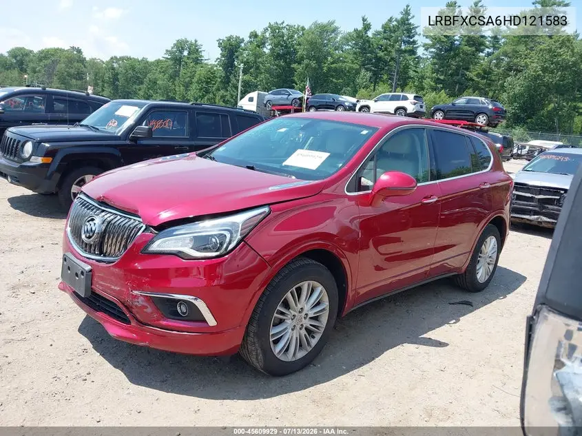 2017 Buick Envision Preferred VIN: LRBFXCSA6HD121583 Lot: 45609929