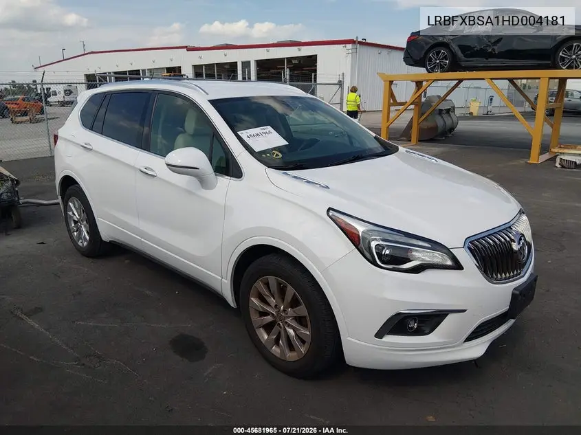 2017 Buick Envision Essence VIN: LRBFXBSA1HD004181 Lot: 45681965
