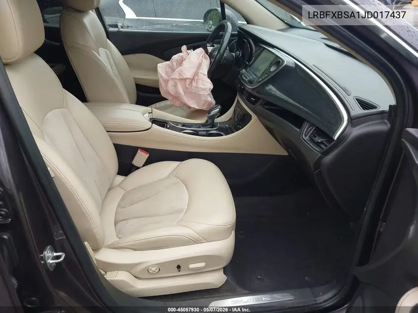 2018 Buick Envision Preferred VIN: LRBFXBSA1JD017437 Lot: 45057930