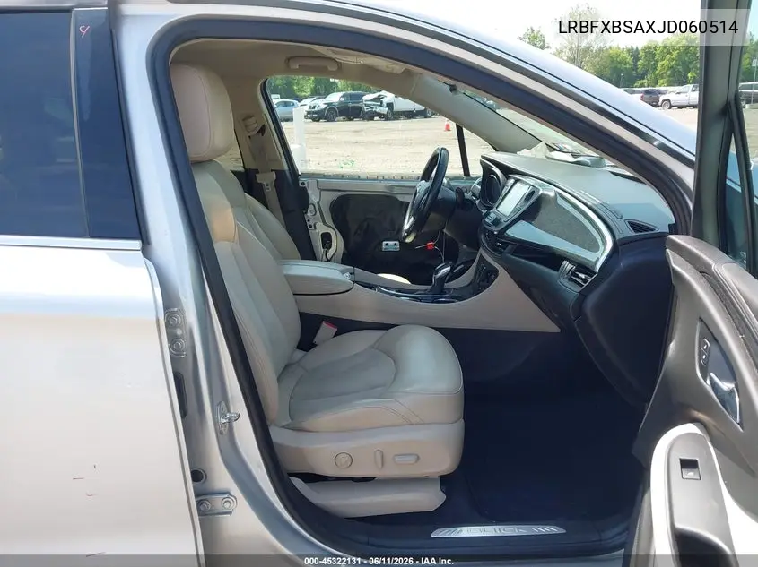 2018 Buick Envision Preferred VIN: LRBFXBSAXJD060514 Lot: 45322131