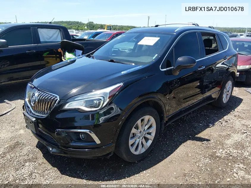 2018 Buick Envision Essence VIN: LRBFX1SA7JD010678 Lot: 45384311
