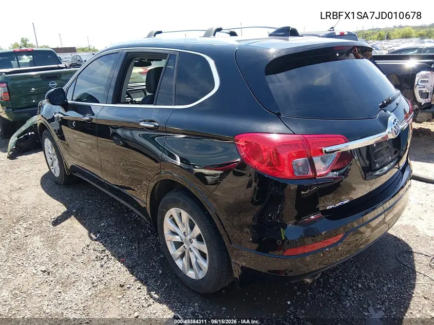 2018 Buick Envision Essence VIN: LRBFX1SA7JD010678 Lot: 45384311