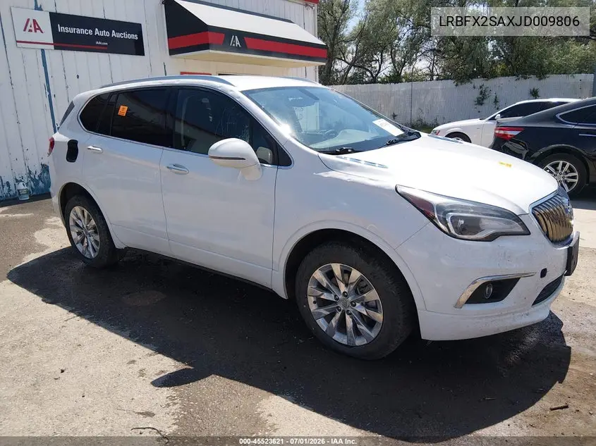 2018 Buick Envision Essence VIN: LRBFX2SAXJD009806 Lot: 45523621